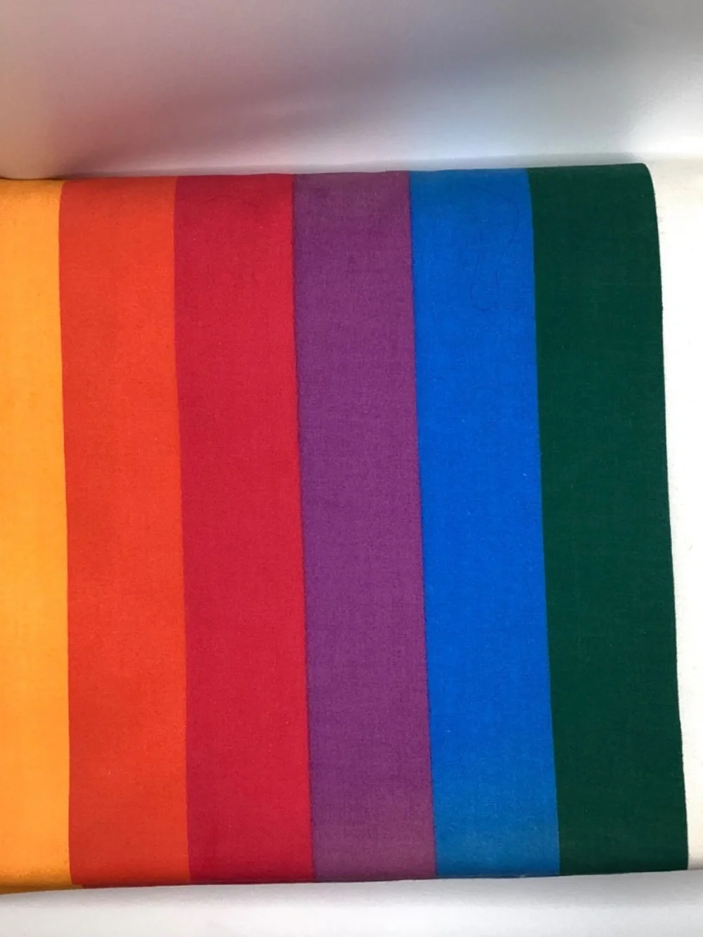 Vintage Wamsutta Ultracale Rainbow Queen Sheet Set 4Pc